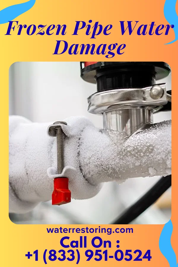 Frozen Pipe Water Damage in Castlewood, SD